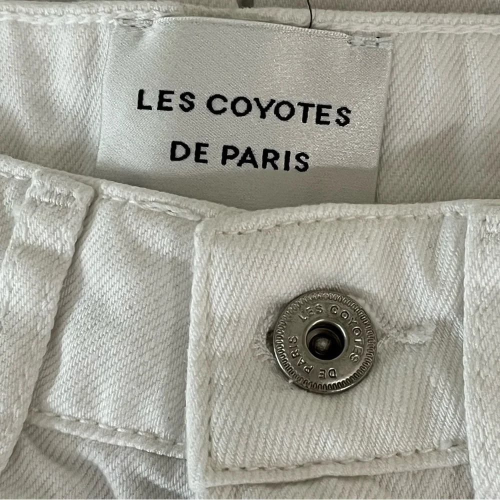 Les Coyotes De Paris Dewi Jeans in White Size US 26 FR 34 - Picture 3 of 10